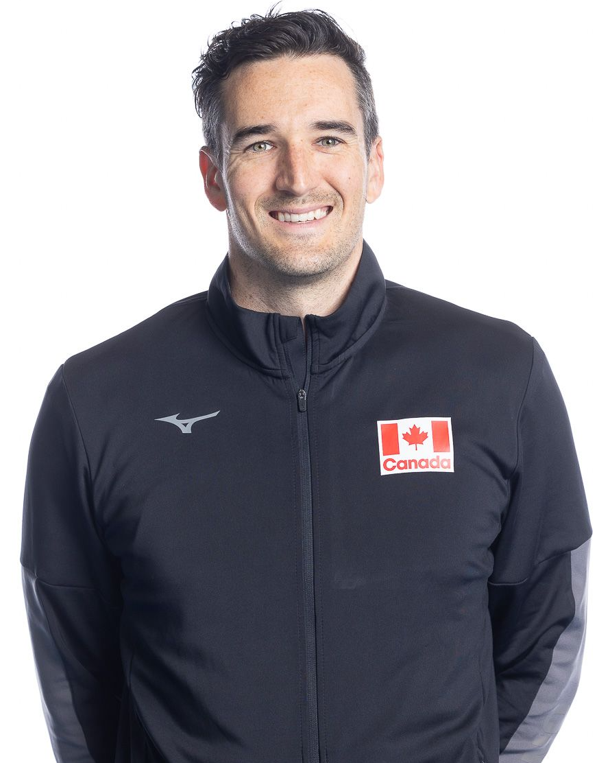 Kevin Valcke in Team Canada uniform